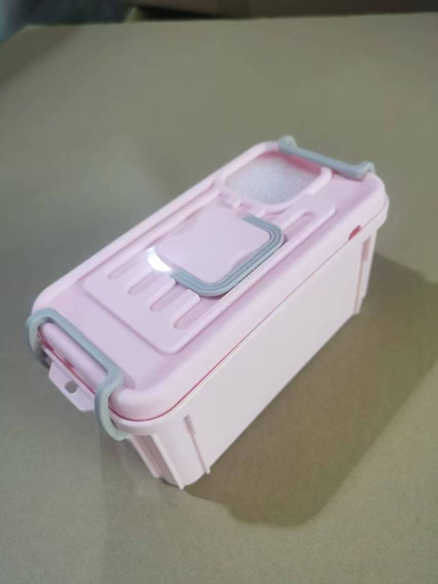 "Portable Phone Case with Storage - Creative Design for Travel & Carry Items"