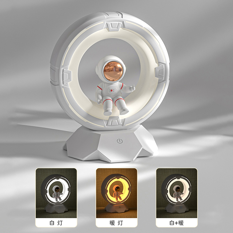 Sci-Fi Space Lamp: Tap-to-Brighten, Long-Lasting Glow for B2B.