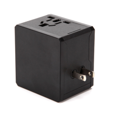"Versatile Multi-Country Plug with USB & Customizable Logo - B2B Bulk Orders"