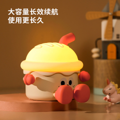 Silicone Ice Cream Mold, Flashing Light, Large Battery, Ideal for Promotions