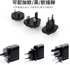 65W Fast GaN Charger USB-C Duo Multi-Country Plug for Business