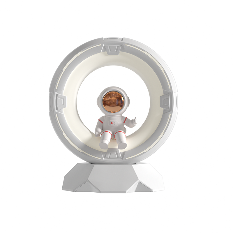 Sci-Fi Space Lamp: Tap-to-Brighten, Long-Lasting Glow for B2B.