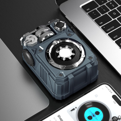 Cyber Mech Audio Speaker, Waterproof Hi-Fi Sound, Rotary Control for B2B.