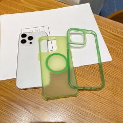 Sparkling Wave Nail Polish Phone Case - TPU & PC Dyed, Skincare Oil, Non-slip Frame, 4 Corner Protection, Magnetic Ring Matching