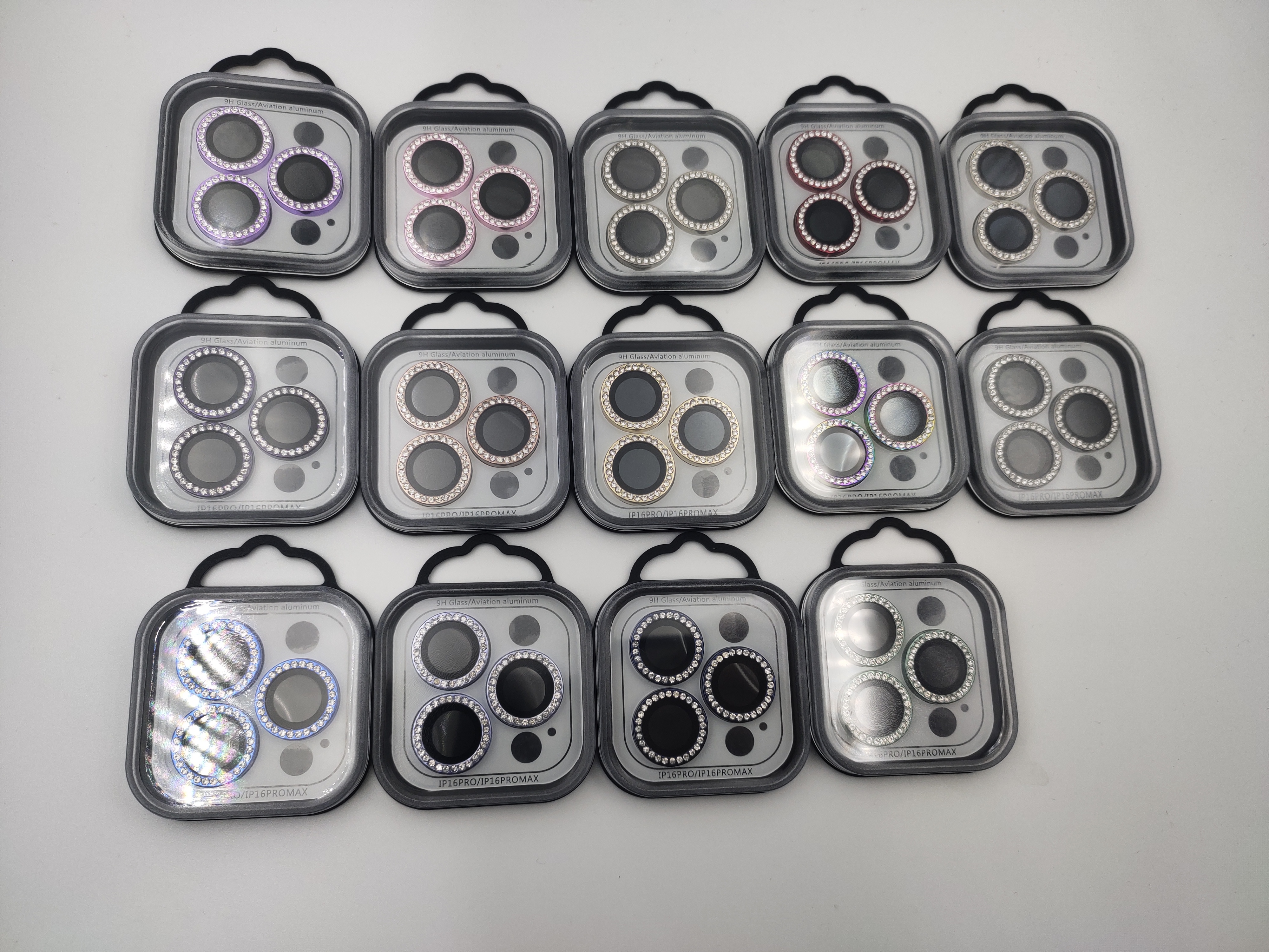 Premium Eagle Eye Phone Lens Protector with Glitter Tempered Glass Circle