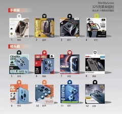 Premium Eagle Eye Phone Lens Protector with Glitter Tempered Glass Circle