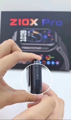 "Z10X PRO Smartwatch with Charger & 3 Silicone Bands"