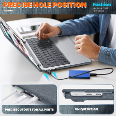 Comfortable Fabric PC Cover, Anti-Fingerprint, Dirt-Resistant & Easy to Clean