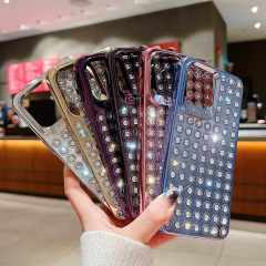 Luxury Diamond Phone Case - Mi's Love, Exquisite Gemstone Arrangement, Fashionable Design