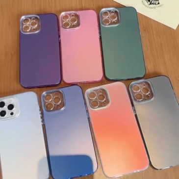 IMD Colorful Silver Phone Case - Shockproof, Wear-resistant, Fashionable, & Precision Hole Protection