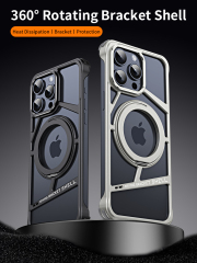 Magnetic Phone Case with Metal Frame: Drop-Resistant, Heat-Dissipating Stand