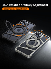 Magnetic Phone Case with Metal Frame: Drop-Resistant, Heat-Dissipating Stand