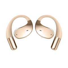 Luxury Earhook E11S Bluetooth Earphones with Leather Charging Case - Latest Design