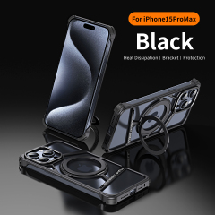 Magnetic Phone Case with Metal Frame: Drop-Resistant, Heat-Dissipating Stand