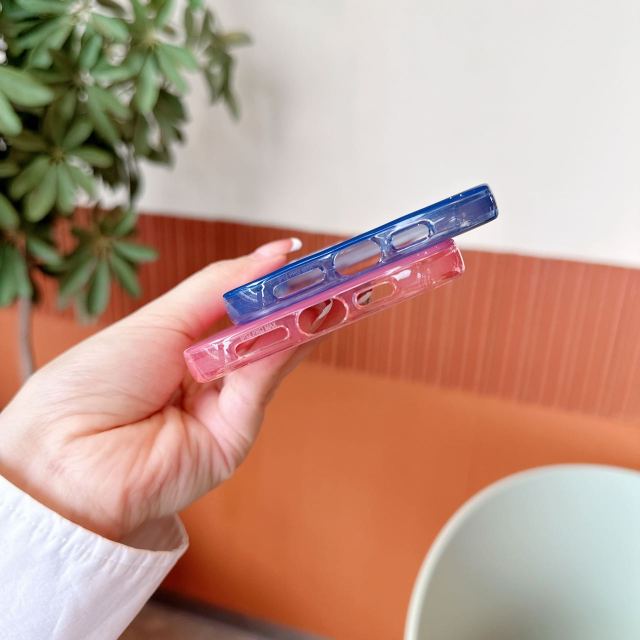 IMD Colorful Silver Phone Case - Shockproof, Wear-resistant, Fashionable, & Precision Hole Protection