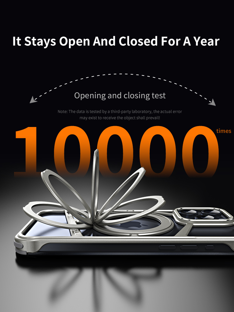 Magnetic Phone Case with Metal Frame: Drop-Resistant, Heat-Dissipating Stand