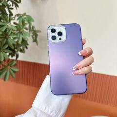 IMD Colorful Silver Phone Case - Shockproof, Wear-resistant, Fashionable, & Precision Hole Protection
