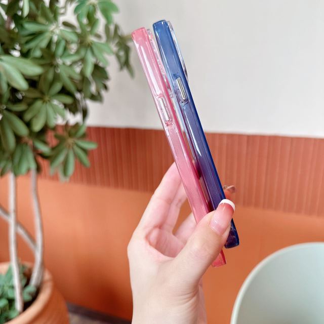 IMD Colorful Silver Phone Case - Shockproof, Wear-resistant, Fashionable, & Precision Hole Protection