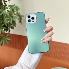 IMD Colorful Silver Phone Case - Shockproof, Wear-resistant, Fashionable, & Precision Hole Protection