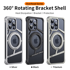 Magnetic Phone Case with Metal Frame: Drop-Resistant, Heat-Dissipating Stand