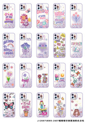 "Colorful & Durable Phone Case with Glitter Eyes - Strong Protection & Decoration"