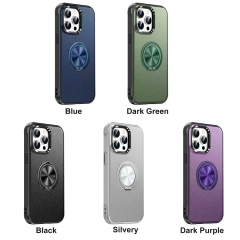 Durable 3-Proof Phone Case Rugged with Sandblasted Back & Hidden Stand