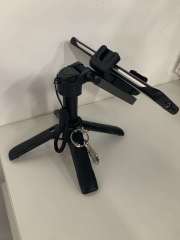 "P15 Mini Stand: 4-Feet Aluminum Alloy, Remote Charge, Auto-Open, Slide, Selfie, DSLR"