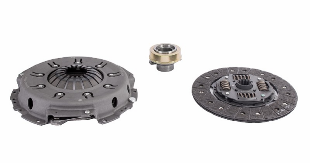 Комплект сцепления с муфтой - АНАЛОГ LUK 624318609
для автомобиля УАЗ дв.ЗМЗ-409 КПП DYMOS (Корея) 5 ступ. тонкий вал