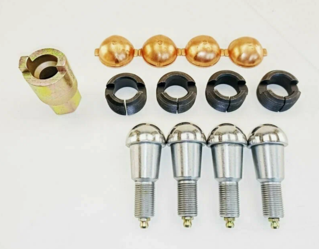 Шкворни мост Спайсер с бронзовыми вкладышами нового образца redBTR (к-т 4