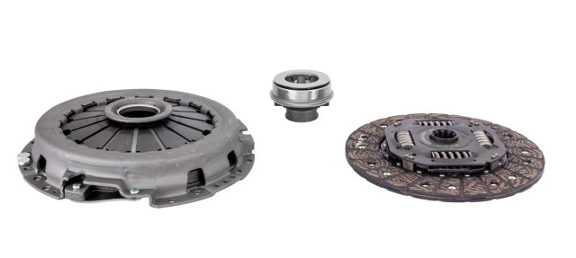 Комплект сцепления в сборе - кевларовые нити
УАЗ двигатель ЗМЗ 409 КПП DYMOS (Корея) 5 ступ. тонкий вал (накладка Kevlar)