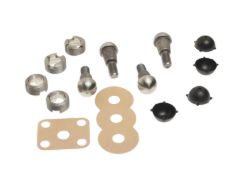 Шкворень УАЗ-3160, Хантер, Патриот в сборе с пластиковыми вкладышами комплект 4ш