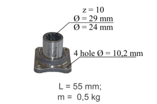 ФЛАНЕЦ ПРОМЕЖУТОЧНОЙ 
ОПОРЫ МТЗ-82
Pillow block flange MTZ-82