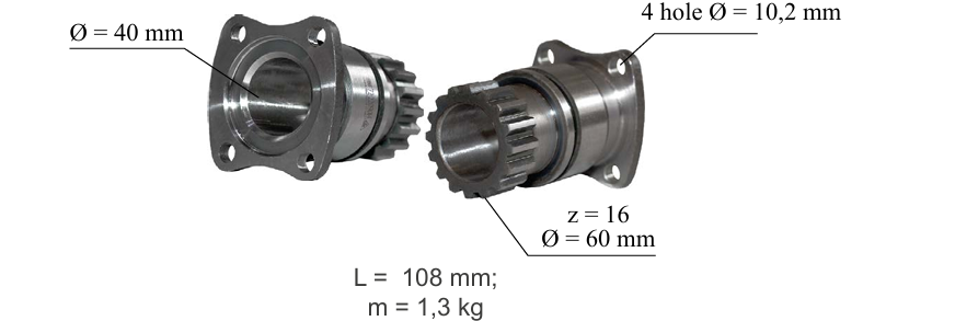 ФЛАНЕЦ ПРОМЕЖУТОЧНОЙ ОПОРЫ
 КАРДАННОГО ВАЛА МТЗ-82 
Pillow block flange MTZ-82