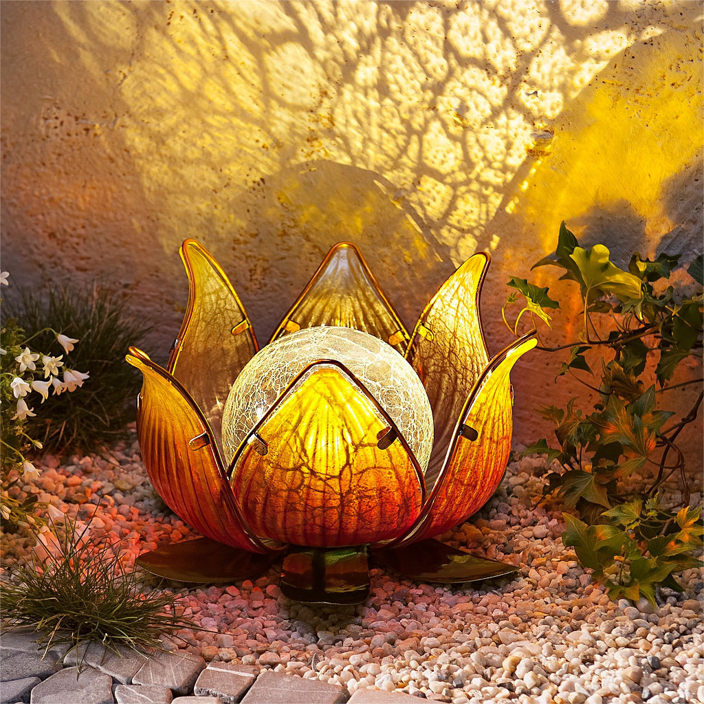 Solar Lotus Light