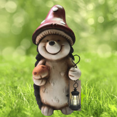 Solar Hedgehog Lantern Light