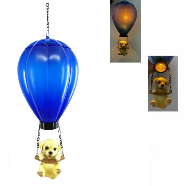 Hot Air Balloon Solar Hanging Light
