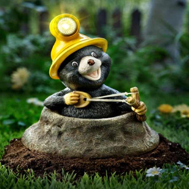 Susliks with Solar Headlamp