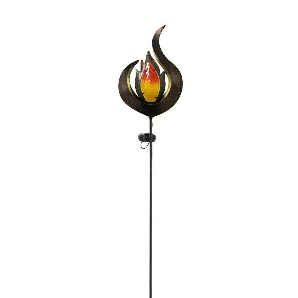 Solar Flame Stake Light