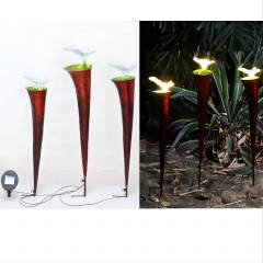 Set of 3 Solar Garden Stake Light