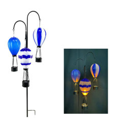 Hot Air Balloon Solar Stake Light