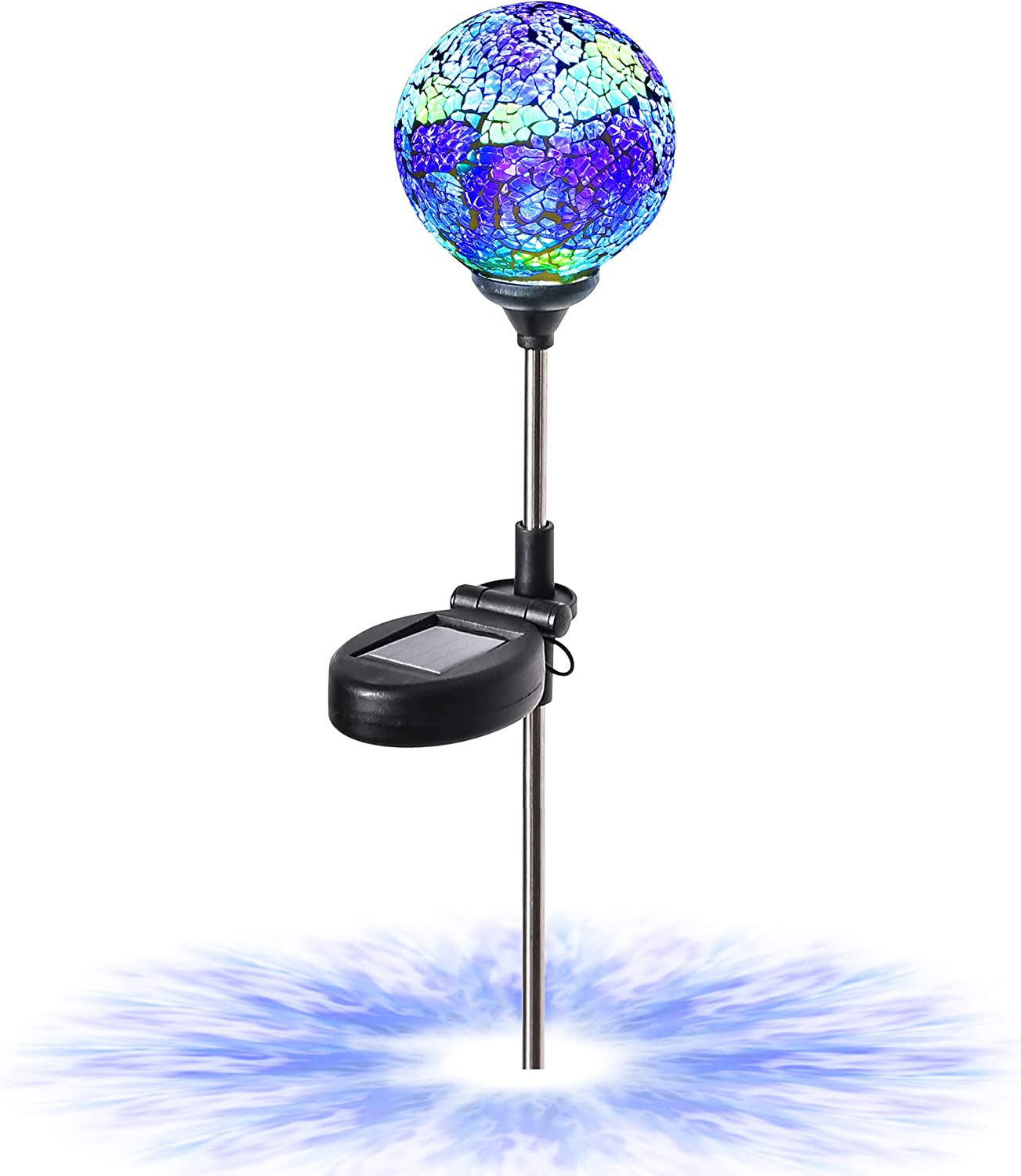 Mosaic Solar Stake Light