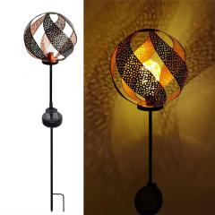 Metal Ball Solar Stake Light