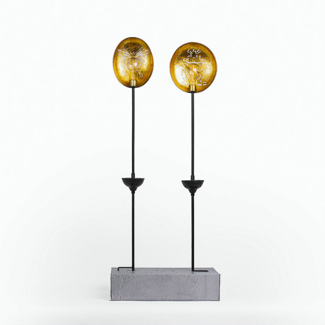 Decorative Metal Solar Stake Light D