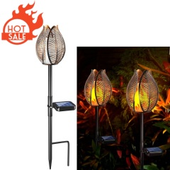 Solar Flame Stake Light
