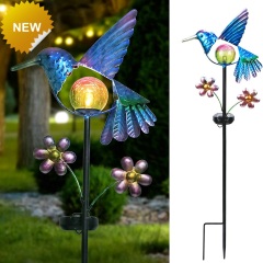 Hummingbird Solar Stake Light
