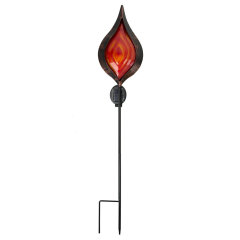 Solar Flame Stake Light