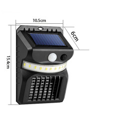 Solar Sensor Mosquito Killer Wall Lamp