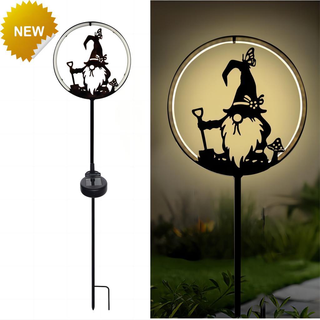 Metal Gnome Solar Strip Light