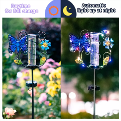 Solar Butterfly Rain Gauge