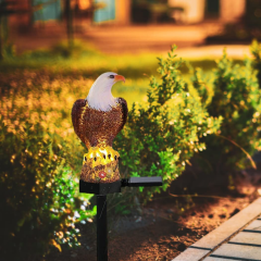 Solar Eagle Garden Stake Light